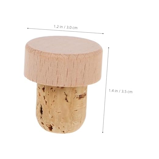 Natural Oak Wood Wine Bottle Cork Stopper