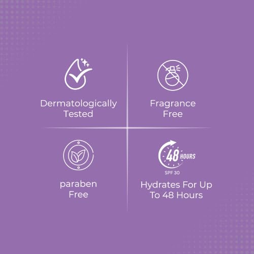 Image of Advanced Hydrating Moisturizer | With 5% Niacinamide, 2% Hyaluronic Acid, Vitamin C + E & Glycolic Acid | 48 Hours Hydration | Oil Free, Non Sticky & Fast Absorbing Face Moisturizer | Daily Use for All Skin Types | For Men & Women | 50GM