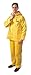 3 Piece Rainsuit w/Detach Hood, YLW, 3XL