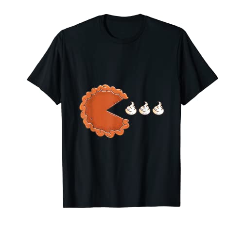 Pie Pumpkin Eats Whip Cream T-Shirt