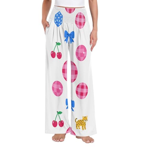 Pantalon large femme doux pour la peau et ultra léger