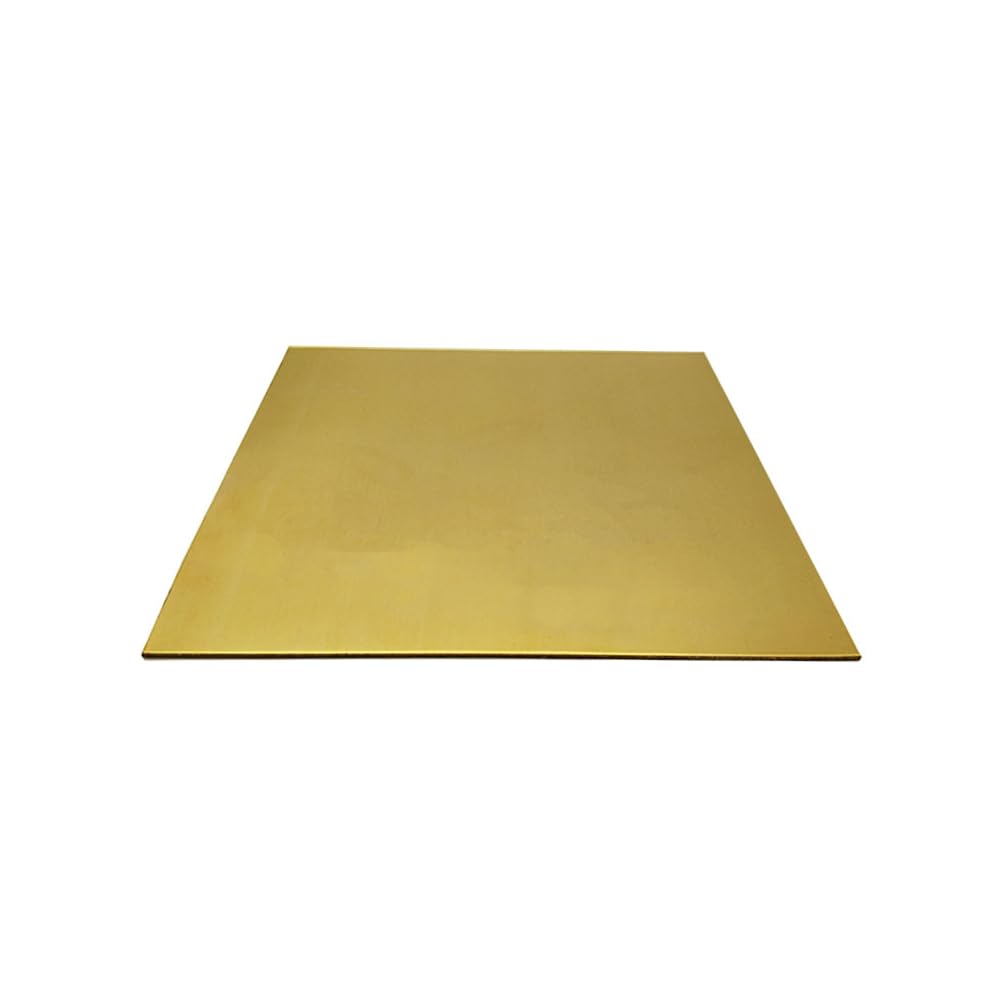 Messingblech Für Labor Handgefertigt Und Geschmiedet 300 X 300 Mm, Dicke 1–6 Mm/Thickness 1Mm
