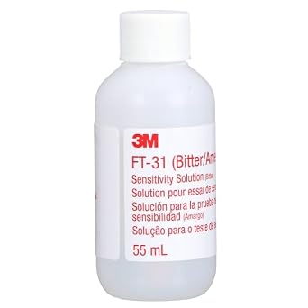 3M FT-31 Replacement Sensitivity Solution for Respirator Qualitative Fit Test Kit, Bitter