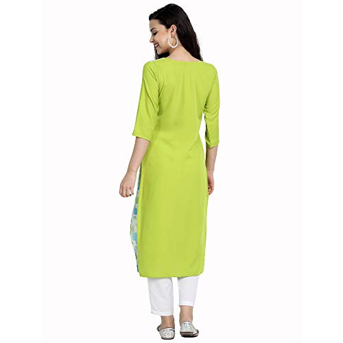Image of Women's Crepe Straight Kurta