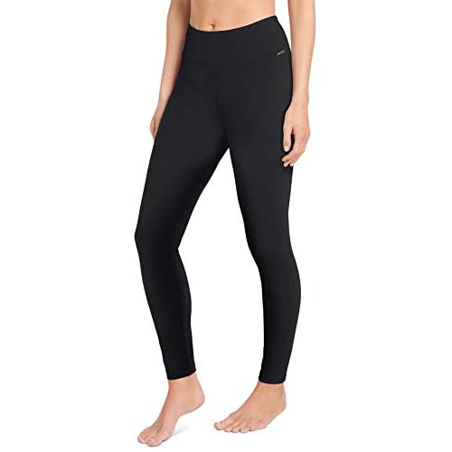 Jockey Women’s Active Cotton Stretch Wide Waistband Ankle Leggings