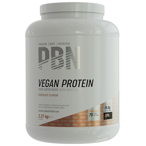 PBN - Premium Body Nutrition Vegan Protein Chocolate 2.27kg Jar