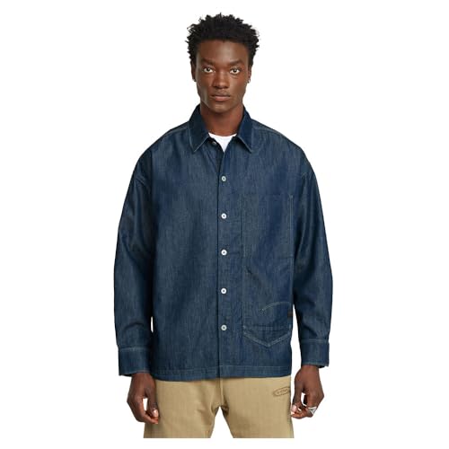 G-STAR Long Pocket Boxy Fit Long Sleeve Shirt 2XL