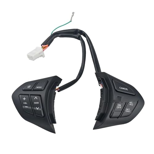 Boutons de volant Suzuki Grand Vitara 2005-2015 noir avec régulateur vitesse et audio