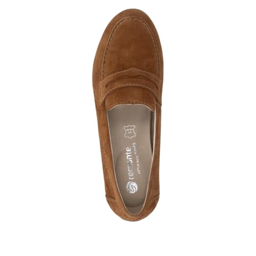 Chaussures Remonte D3K00-22 Slipper Cuir Marron Confort
