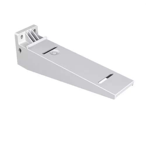 Unex 66403 U23X Soporte Horizontal Aislante, Gris, 60mm Altura x 400mm Ancho, Paquete de 4