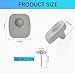 XNYEOV Security Tags White Clothing Security Hard 8.2MHz Tags Bags Retail EAS Hard Tags - Pack of 100