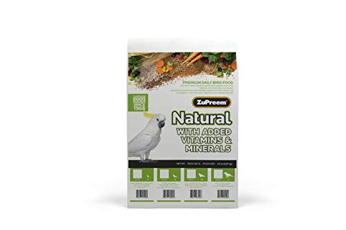 ZuPreem Classic AvianMaintenance Natural Bird Diet for Large Parrots