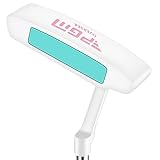 PGM Oversea Golf Putter - Putters for Women Left Handed - Blade Putter for Straighter Putts - Steel Shaft - 33 inch