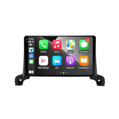 9 Pulgadas Autoradio Estéreo Android 13 Reproductor Multimedia Radio para Peugeot 5008 4008 2017-2019 con Wireless CarPlay Control del Volante IPS Pantalla Táctil Cámara Trasera(Q5 6+128G)