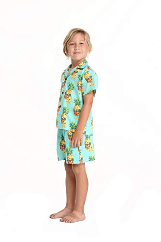 Image of Boys' Aloha Luau Shirt Cabana Set in Signature Prints