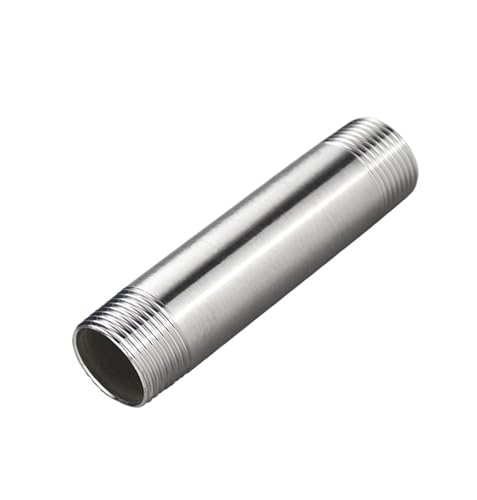 Raccord inox double mâle G3 x 200mm idéal pour prolonger une installation de plomberie extérieure