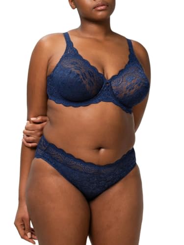 Triumph Damen BH Amourette 300 W X, mit Bügel, ohne Polsterung, Verstellbare Träger, 85F, Deep Water – Ansicht 6