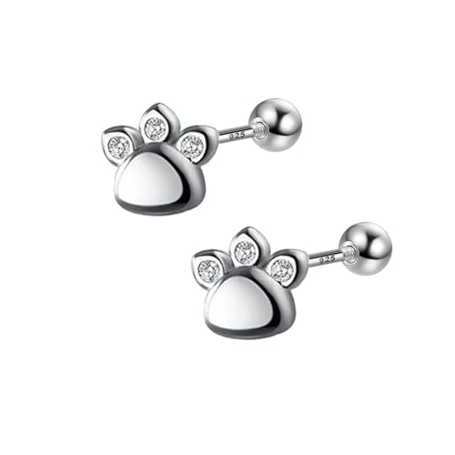 Boucles d'oreilles patte de chat cadeau d'anniversaire idéal pour femme passionnée d'animaux