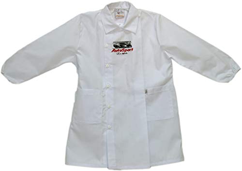 Tutti a Scuola - Bata de Colegio 28-422 para niño, Color Liso, Escuela Primaria, con Bordados ES 152cm