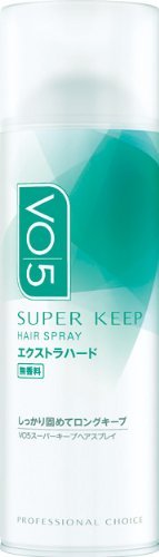 Amazon | VO5 スーパーキープ ヘアスプレイ [エクストラハード] 無香料