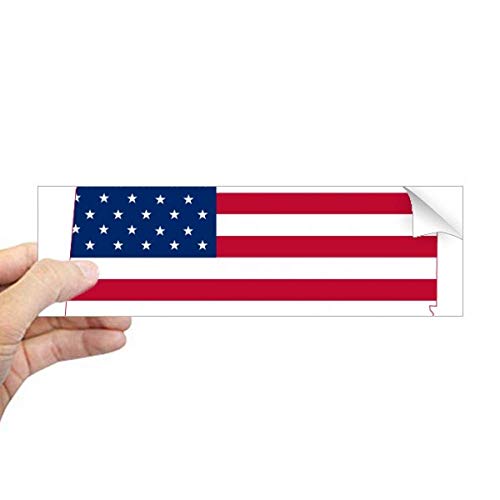 Adhesivo de Dakota del Sur con bandera de EE. UU. para ventana de cristal de coche y hogar