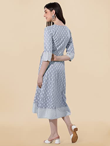 Image of MIRCHI FASHION Women's Anarkali Printed Kurti Only
