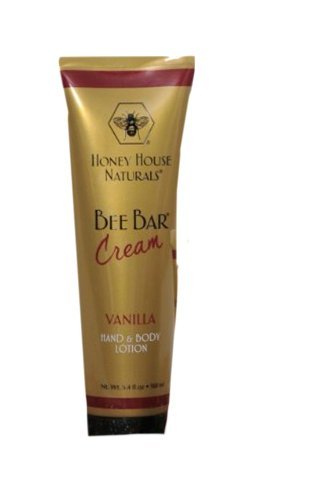 Bee Bar Cream - Vanilla Scented Hand & Body Lotion - Large