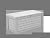 Keter 165 Gallon Weather Resistant Resin Deck Storage Container Box Outdoor Patio Garden Furniture, White