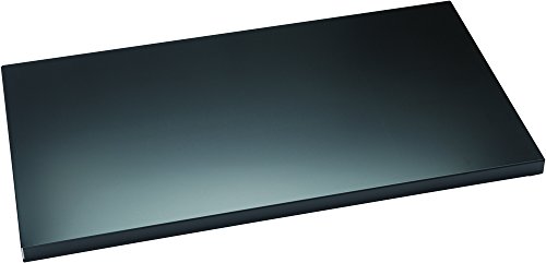 Preisvergleich Produktbild BISLEY Fachboden mit Lateralhängevorrichtung für EuroTambour, Metall, 333 Schwarz, 39 x 73 x 3 cm