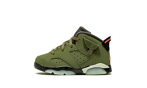 Jordan Toddler Air 6 Td Cactus Jack - Travis Scott Cq3567 200 Size