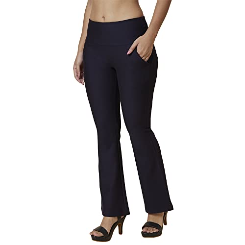 Image of Globus Women Navy Solid Modern Jeggings