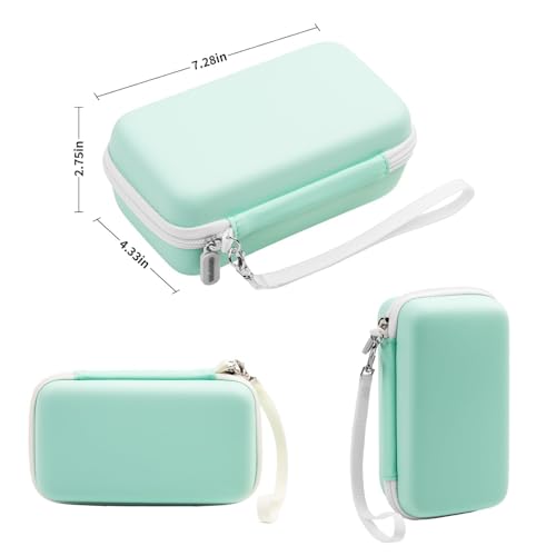 Estuche para cámara instantánea color verde menta miniatura 5