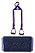 Majestic Ally Nylon Overlay Adjustable Heavy Duty Padded Youth Stirrup (Purple)