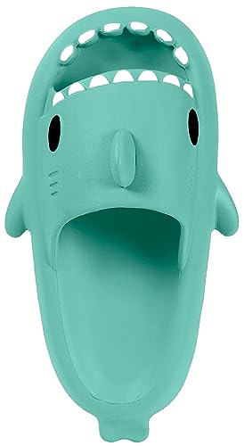 Image of KVbabby Kids Shark Slides Boys Girls Cloud Sandals | Cloud Sandals,Open Toe,Beach Pool Water Shoes,Slip-on,Lightweight,Non-Slip,Soft,Flexible,EVA Slippers