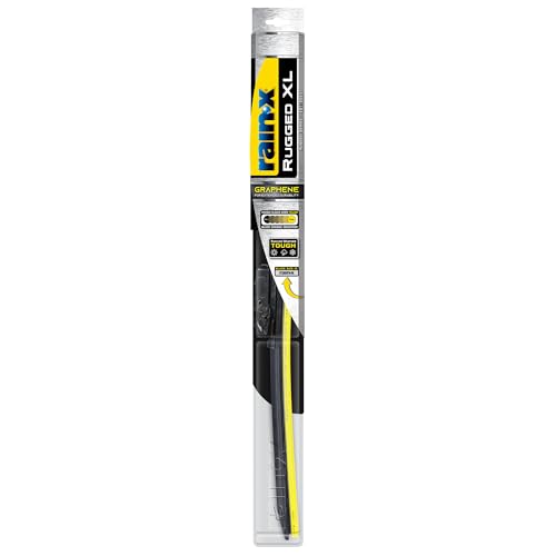 Image of Rain-X 870415 Rugged XL Wiper Blade 15 inch, Windshield Wipers Replacement, Quiet & Durable Beam Design, All Weather Performance & Easy Universal Install, Blade Wear Indicator (Pack of 1)