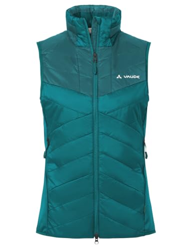 VAUDE Sesvenna Vest IV für Damen, wasserabweisend, warm, fjord green, 38 – Ansicht 1