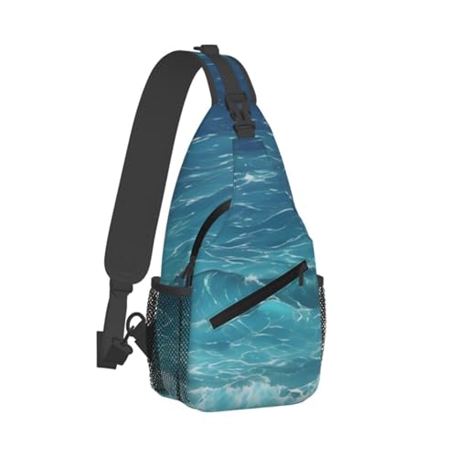 Bolso bandolera cruzado para hombre y mujer color negro miniatura 3
