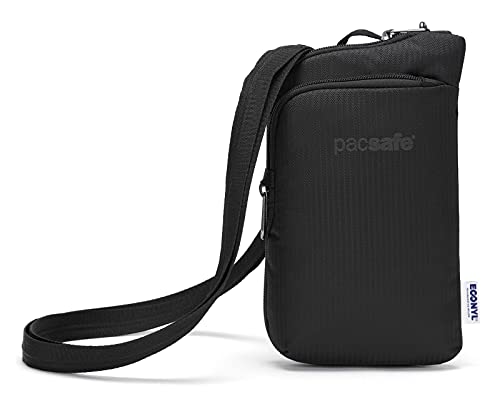 Pacsafe Daysafe ECONYL Anti Theft Tech Crossbody, ECONYL Black
