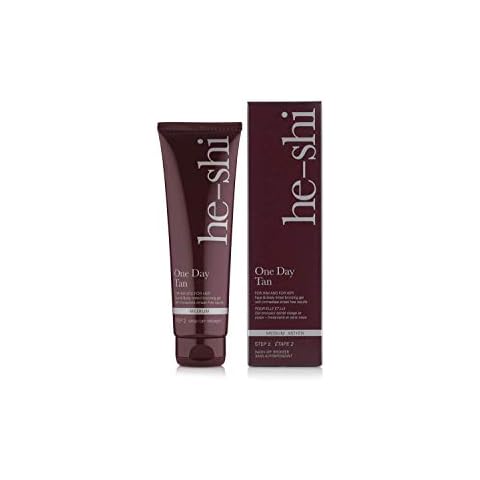 he-shi One Day Tan Instant Wash Off Fake Tan Cover