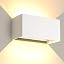 Lampada Da Parete Wisdom Line – 2 Pezzi, 12W, IP65, Temperatura Colore Regolabile 3000-6500K, Angolo Del Fascio 0-120°, Per Interni Ed Esterni