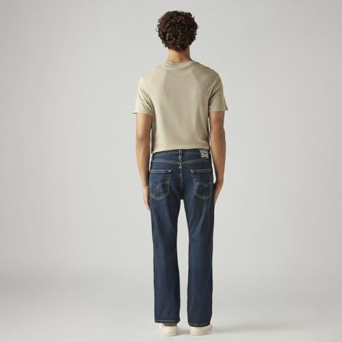 Image of Levi's Men's 527 Dark Indigo Bootcut Fit Mid-Rise Jeans