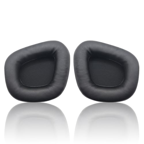 Repuesto de almohadillas para auriculares para Corsair Void Pro Wireless/Wired Gaming, cómodo y duradero (negro) miniatura 1