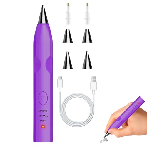 Stylo Électrique à Strass pour Réparer et Décorer vos Bijoux Facilement sans Colle