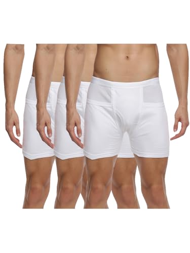 Image of RAMRAJ COTTON Men Cotton Trunks - Multicolor| Outer Elastic Waistband With Double Side Pockets
