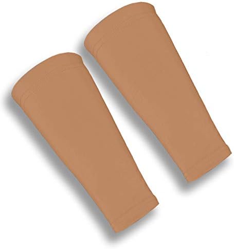 iM Sports SKINGUARDS Skin Protection Forearm Sleeves - Suntan - XSS - Pair
