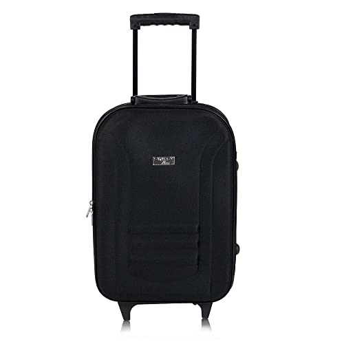 Conjunto malas de viagem P e M Lucerna Swiss Move Preta