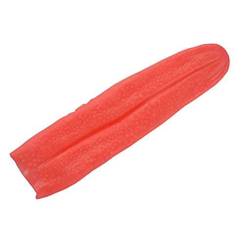 Adereços de cosplay Amosfun de língua comprida com acessórios de língua artificial para Halloween e