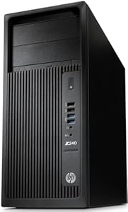 HP Z240 High-End Gaming PC Intel Core i7 6700-32 GB DDR4-1000 GB SSD - AMD Radeon RX 580 8GB GDDR5 - USB3.0 - WLAN - inkl Windows 11 Pro und Office 2010 - #7975