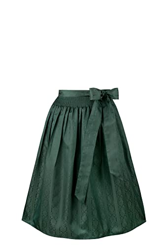 Stockerpoint Corinna Women's Midi Dirndl Apron, fir, 52-56