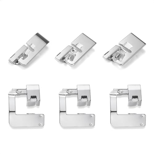 Juego 6 Pies Dobladillo para Máquina de Coser Fikota miniatura 3